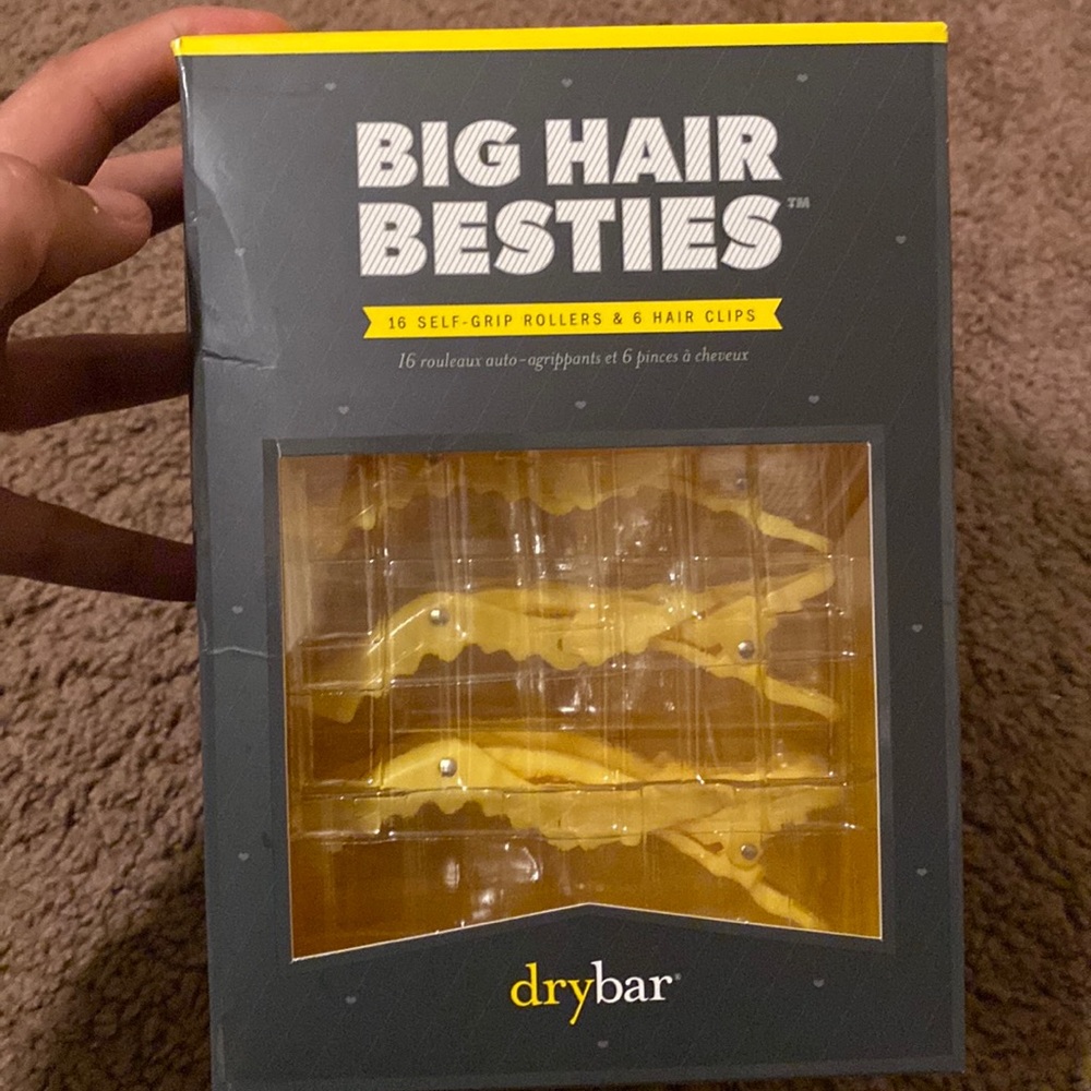 drybar self grip rollers & hair clips